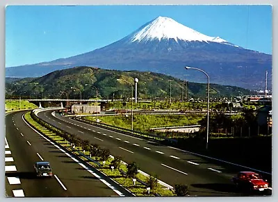 Tokyo Japan Mt Fuji Tomei Expressway Connecting Tokyo And Nagoya Postcard • $6.99