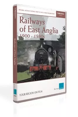 Railways Of East Anglia - 1900-1980s [DVD] - DVD  WMVG The Cheap Fast Free Post • £3.49