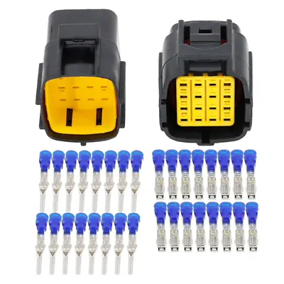 Car Motorcycle Waterproof 16 Pin Electrical 1.8mm Awg Wire Connector Plug • $12.99