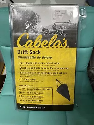 Cabela's Advanced Anglers Pro Series 38 In Drift Sock CS43-014249-01 New In Box • $49.99