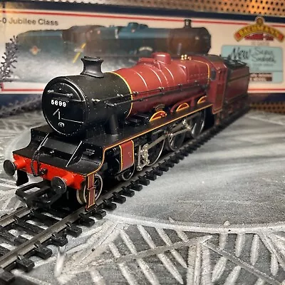 OO Gauge Jubliee Bachmann 4-6-0 5699 ‘Galatea’ LMS Red. Boxed • £69.95