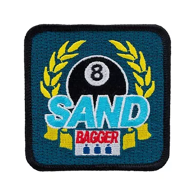 Sandbagger Patch - 2  Round Embroidered Pool Patch • $5.49