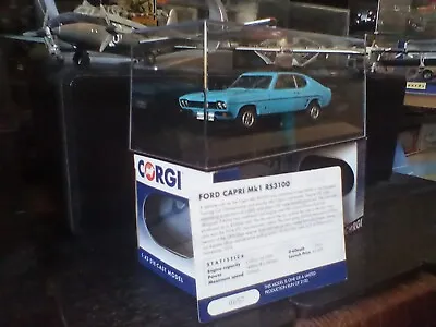£25 • Buy Vanguards 1/43 Scale Model Car VA13302 - Ford Capri Mk1 RS3100 - Olympic Blue