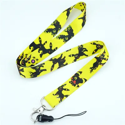 £3.23 • Buy Anime Cartoon Umbreon Lanyard Neck Strap Camera Cell Phone Rope KeyChain Gift