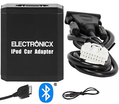 Adapter AUX Bluetooth IPhone IPad IPod Toyota Lexus 5+7 Pin Large • £71.86