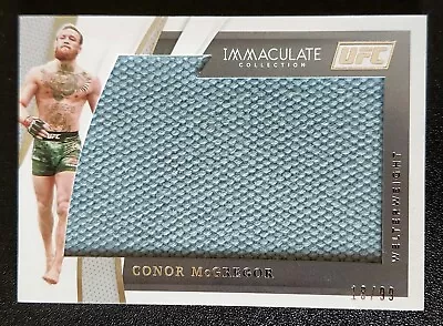 2021 UFC Panini Immaculate Conor McGregor Octagon Canvas Jumbo Patch /99 FM-CMG • $135