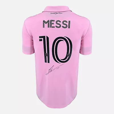 Lionel Messi Signed Inter Miami Shirt 2023-24 Home [10] • £1869.99