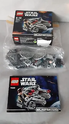 LEGO Star Wars Set 75030 Microfighters Millennium Falcon Near COMPLETE • $32.50