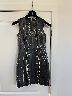 Versace For HM Ladies Leather Dress US Sz 4 Small • $340