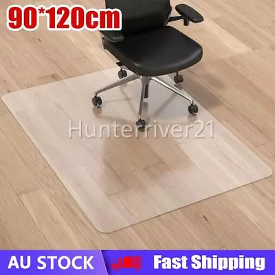 Office Chair Hard Floor Mat Carpet PVC Waterproof Home Work Protector Room AU • $26.95