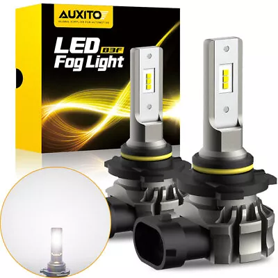 AUXITO H10 9140 9145 LED Fog Light DRL Bulbs Super White 6000K 4000LM High Power • $26.99