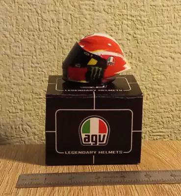 2019 Valentino Rossi Mugello 1/12 EME GP Motorcycle Helmet Yamaha • $44.80