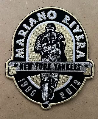 RARE Mariano Rivera￼ New York Yankees 5in. Iron / Sew On Embroidered Patch • $14.99