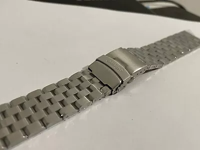 Seiko 20mm/22mm Turtle Solid Stainless Steel Wrist Watch Strap Flat Lugs End • £25