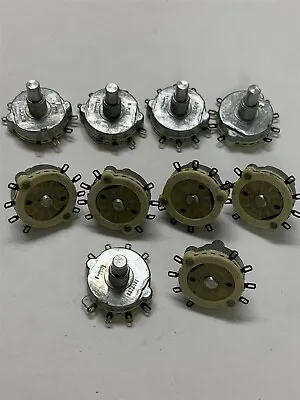 NOS QTY 10PCS CTS 227-T212-1 Rotary Switch 2 Pole 3 Position QTY Available R2 • $29.95