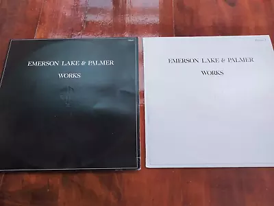 Emerson Lake & Palmer    Works   1 & 2  2 Albums ( 3 LPS ) 1977 Atlantic • $25