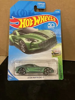 2018 Hot Wheels ~ HW EXOTICS #5/10 ~ Aston Martin One-77/Bent Package* • $9.99