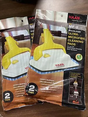2 Haan MF-2 Ultra Microfiber Cleaning Pads Fits FS 20 30 50 Includes 4 Pads NEW • $19.89