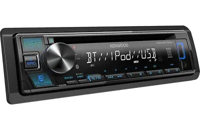 Kenwood KDC-BT35 | Single-DIN CD Bluetooth Car Stereo Receiver • $149