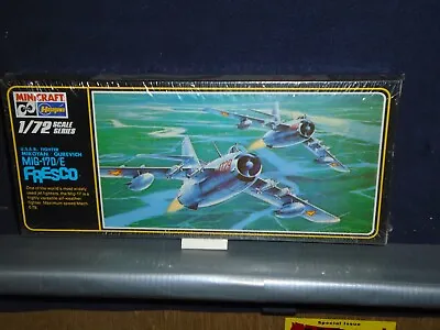 Minicraft 1/72 Mig-17D/E Fresco Model Kit#083(new/sealed) • $4.99