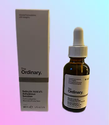 The Ordinary 2% Salicylic Acid Solution 30 Ml With Box • £5