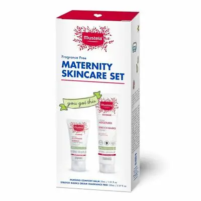 Mustela Maternity Pregnancy Skincare Set - Nursing Comfort Balm & Stretch Marks  • $16.17