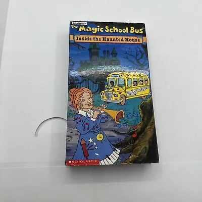 Vintage The Magic School Bus Inside The Haunted House (VHS 1997 Scholastic) • $4.99