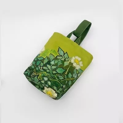 Oil Painting Printing Retro Bucket Bag Storage Top-Handle Bags Handbag • £5.99