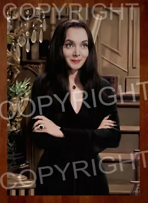 MORTICIA ADDAMS RETRO 1960s FULL COLOR POSTER CAROLYN JONES ADDAMS FAMILY • $32.14