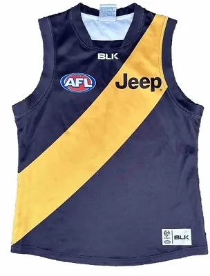 Richmond Tigers Jumper Jersey AFL Guernsey Singlet Size Small Signed • $48