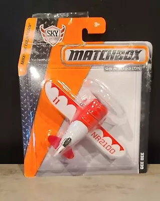 2013 Mattel Matchbox Skybusters Gee Bee ON A MISSION  • $15