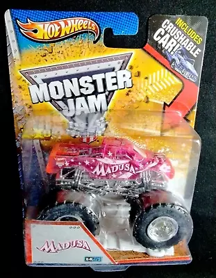 MADUSA Monster Jam Truck 1:64 CRUSHABLE CAR SERIES 2012 Hot Wheels X-RAYS Rare • $79.95