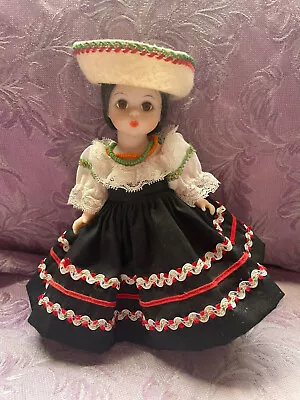 Madame Alexander Vintage “Mexico” International Doll 7” #576 • $20