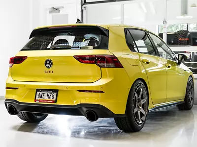 $995 • Buy Awe Tuning 2022-2023 Vw Gti Mk8 Track Catback Exhaust System Diamond Black Tips