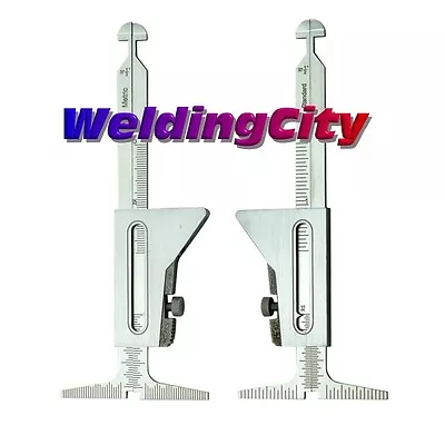 WeldingCity® Hi-Lo Welding Gauge Multi-Function (In/mm) H6 | US Seller HG006 • $20.99