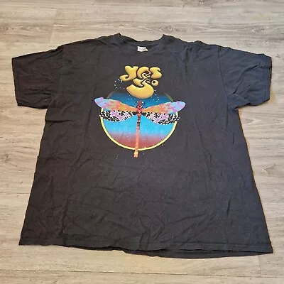 Yes Shirt 50th Anniversary Tour T Shirt Progressive Rock Band Tee Shirt 2XL • £30