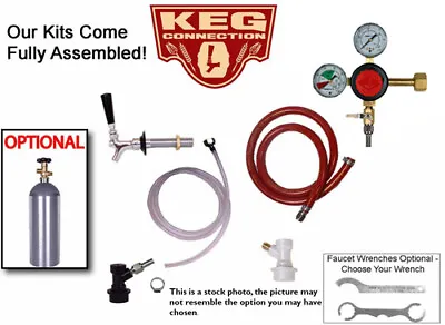 Kegerator Homebrew  Kit Fridge System 123 Or 4 Faucet.  Build Your Own • $396.66