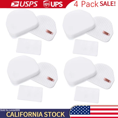 $11.95 • Buy 4 Pack Foam & Felt Filter Kit Fits For Shark Navigator NV100 NV105 NV106 UV300