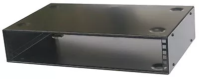 £51 • Buy 2U Rack Cabinet 19 Inch 200mm Deep Stackable Flat Pack In Black 