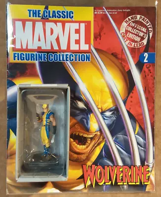 Wolverine Figurine - Eaglemoss  The Classic Marvel Figurine Collection #2 - 2005 • $35