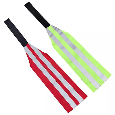 Boat Kayak Tow Safety Flag Canoe Trailer Warning Flags Dinghy Sign Indicator • £7.54