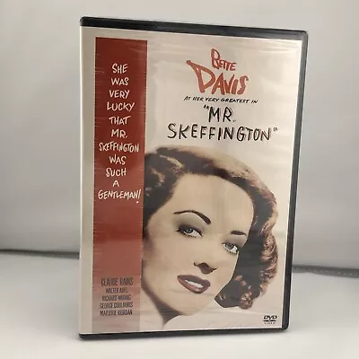 Mr. Skeffington (DVD 1944) Brand New Sealed $1 SHIPPING IN BOX • $12.95