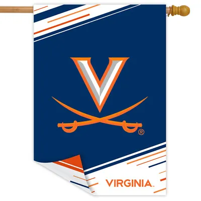 University Of Virginia NCAA Licensed Double-Sided House Flag 28  X 40  • $24.99
