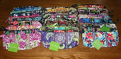 Vera Bradley Brush And Pencil Cosmetic Case Bag School Pouch  Medium Small Zip • $12.75