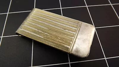 Vintage Gold Tone Money Clip Made In USA • $14.95