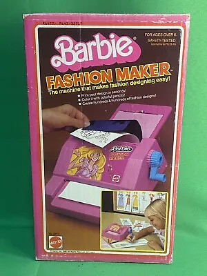 1980 Vintage Mattel Barbie Fashion Maker #3271 With No Plates • $5.19