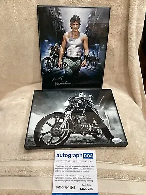 2 Signed 8 X 10 S Of Matt Dillon & Micky Rourke In Rumble Fish • $299.99