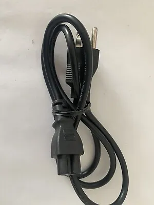 Universal AC Power Cord Standard 3 Prong Mickey Mouse Style Cable Laptop • $1.99