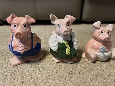 Nat West Pigs By Wade X3 • £25