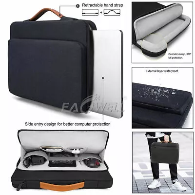 For 13  13.3  14  Macbook Laptop Notebook Carrying Sleeve Case Handbag Pouch Bag • $29.99